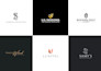 do modern minimalist luxury business logo design